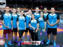 Primer Torneo Dodgeball en Chiriquí Altitude Trampoline Park Primer Día