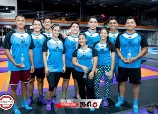 Primer Torneo Dodgeball en Chiriquí Altitude Trampoline Park Primer Día