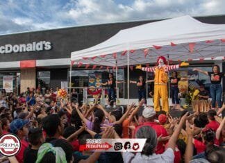 SHOW DE RONALD EN MCDONALD´S BUGABA